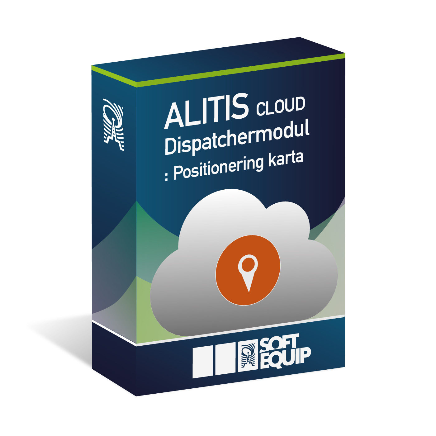 SoftEquip Alitis Cloud Posionering på karta AVL (modul)