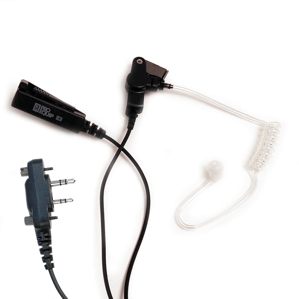 ProEquip PRO-P280 LA (LS) 2-wire Bullerdämpad mik/PTT med Luftslang