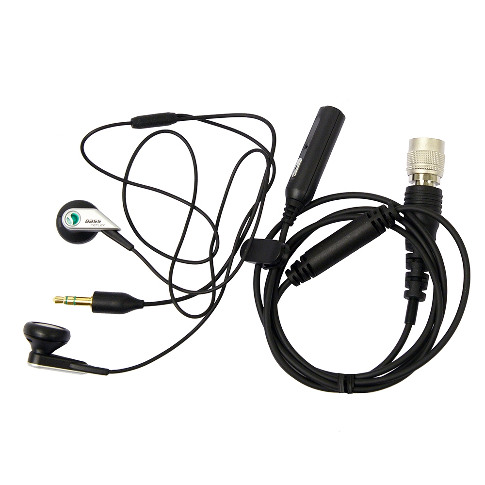 ProEquip StereoHeadset, telefontyp, standard öronmussla, svart