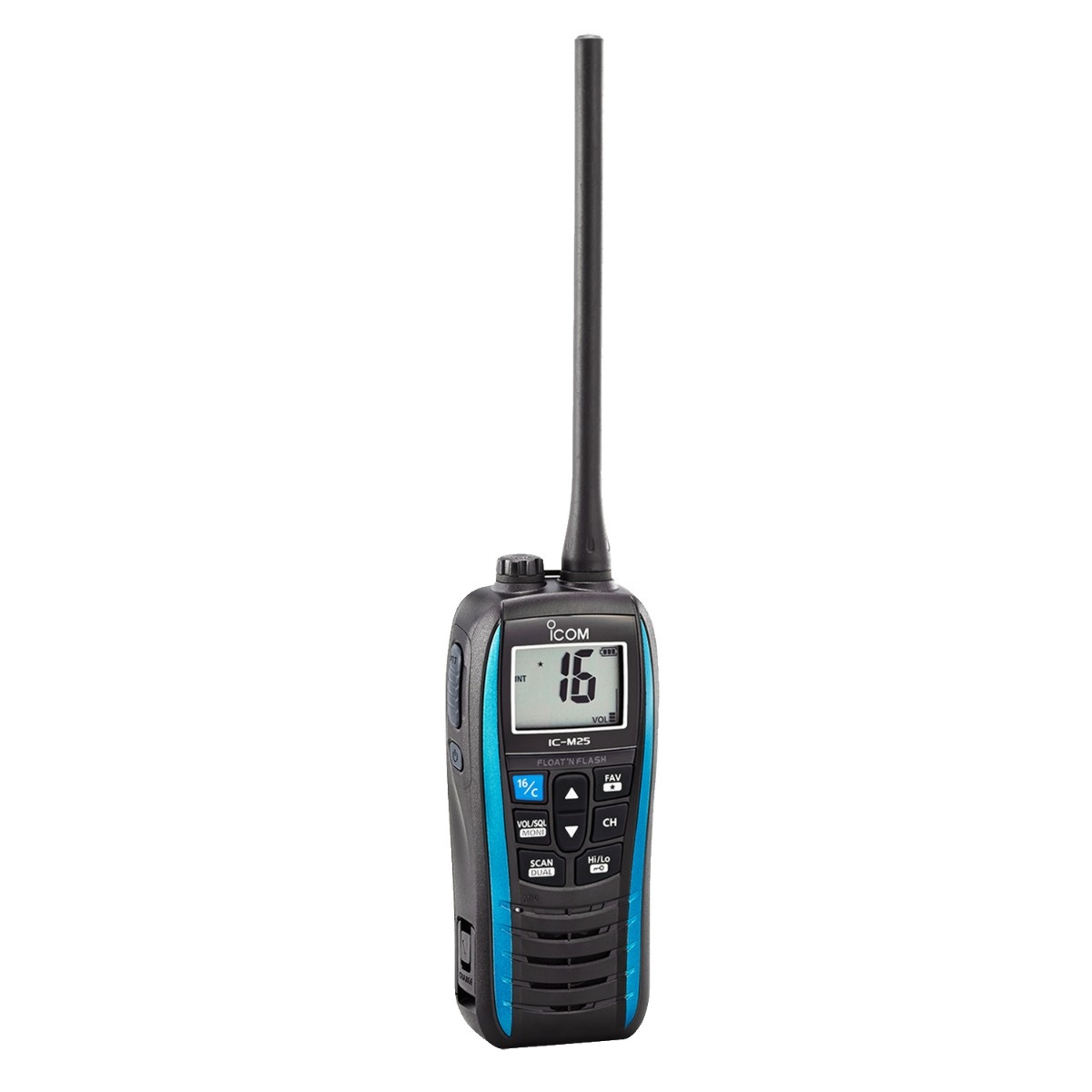 Icom IC-M25E Bärbar Marinradio Blå