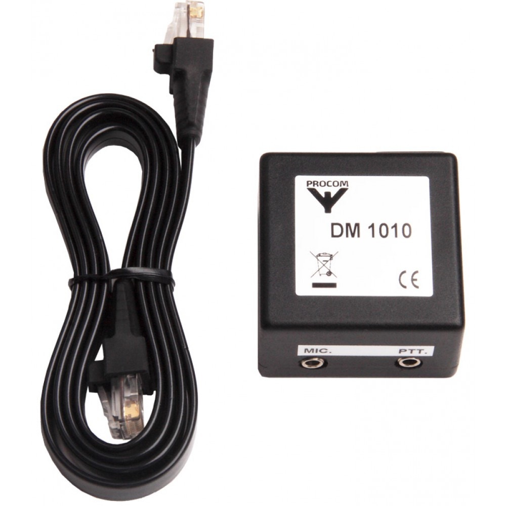 DM1010 Handsfree för Icom Mobilstation, Gain 15-40dB