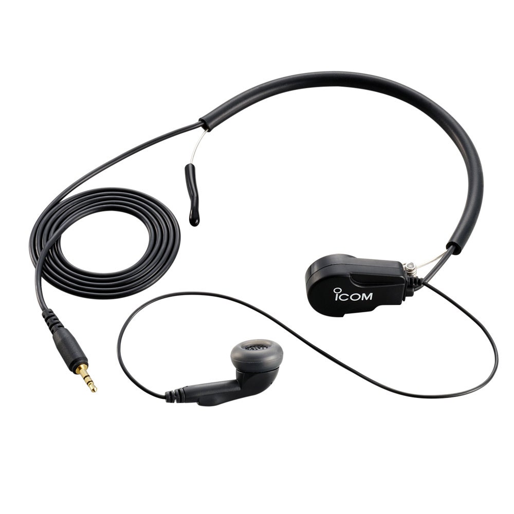 Icom HS-97 Strupmikrofon med öronmussla