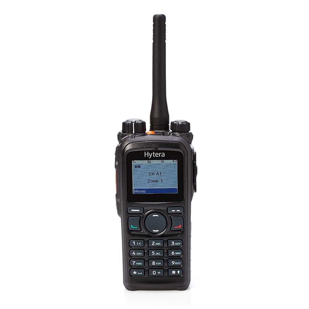Hytera PD785 GU Bärbar Radio DMR 400-470MHz, GPS Man-Down