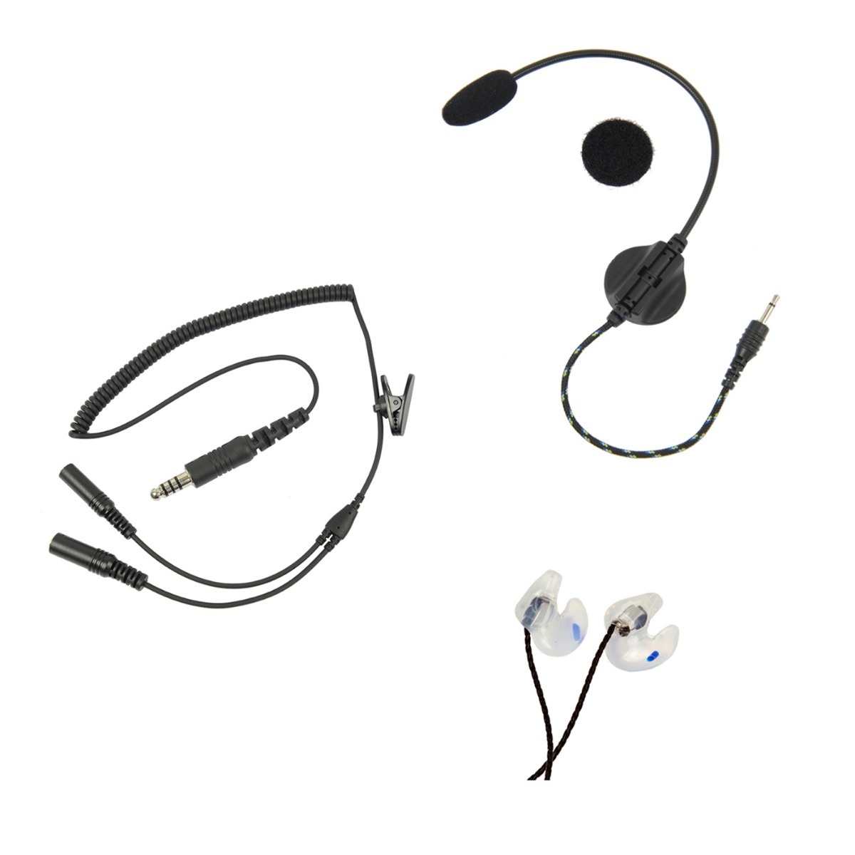 Icom Racing - Hjälmkit med silikonproppar