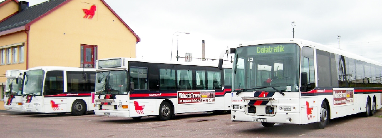 Dalatrafik nu igång i Rakel