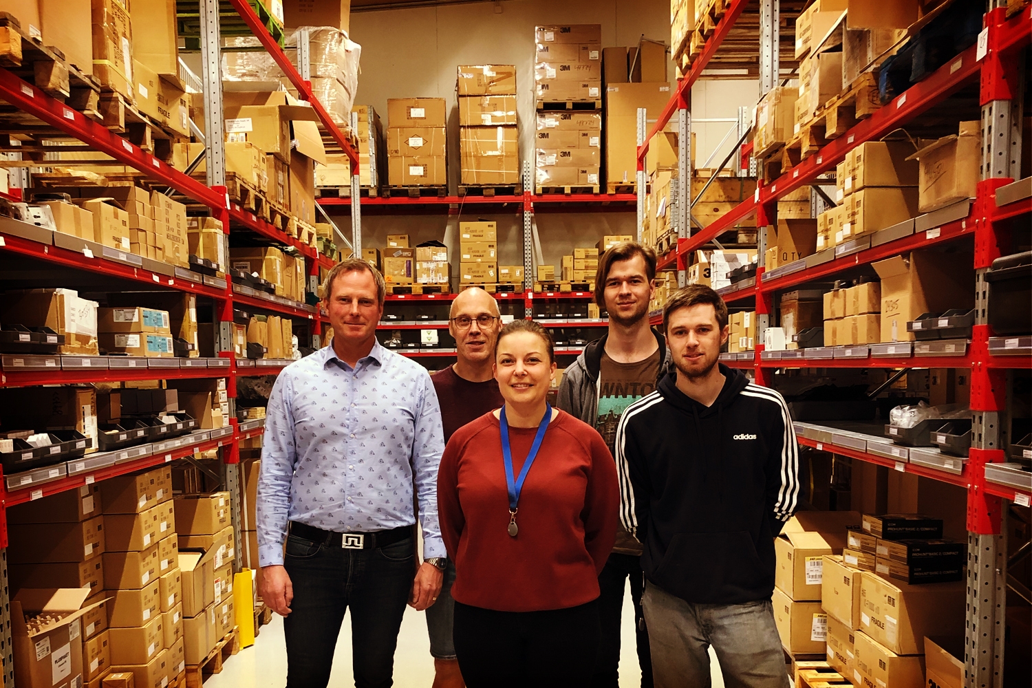SRS storsatsar på logistikavdelningen